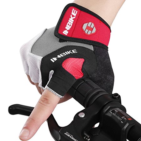 INBIKE 5mm Gel Pad Cycling Gloves