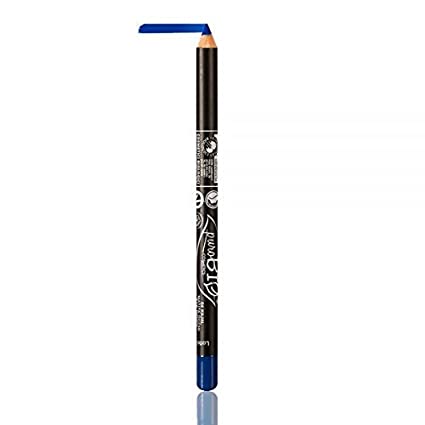 PuroBIO Certified Organic - Highly-Pigmented Eyeliner Pencil - Electric Blue 04 with Almond, Sesame Oils, Vitamins, Plant Derived Pigments and Waxes. VEGAN.ORGANIC.MADE IN ITALY.