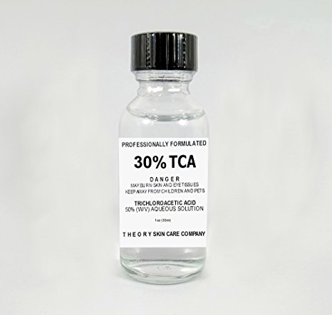 Trichloroacetic Acid 30% TCA Chemical Peel, 1 oz Trichloroacetic Acid