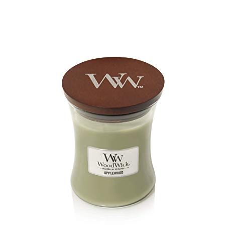 WoodWick Medium Hourglass Scented Candle, Applewood