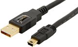 AmazonBasics USB 20 Cable - A-Male to Mini-B - 6 Feet 18 Meters