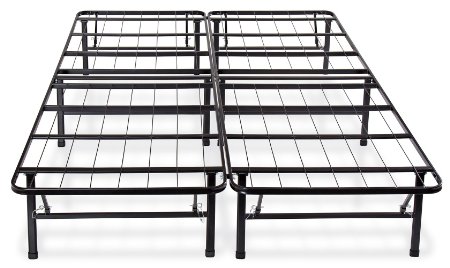 Comforest C14BF01Q 14 Inch No Box Spring Needed Metal Bed Frame CB, Queen