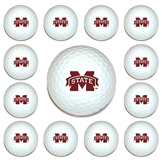 NCAA Golf Balls, 12 Pack