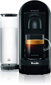 Breville BNV420IBL1BUC1 Nespresso VertuoPlus Solo Ink Black single-serve, capsule espresso maker