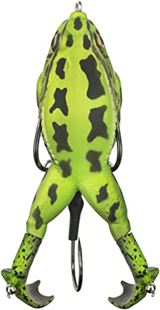 Lunkerhunt Prop Frog – Freshwater Fishing Lure with Realistic Design, Weighs ½ oz, 3.5” Length