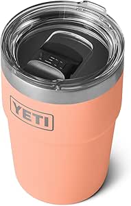 YETI Rambler 16 oz Stackable Tumbler, Vacuum Insulated, Stainless Steel with MagSlider Lid