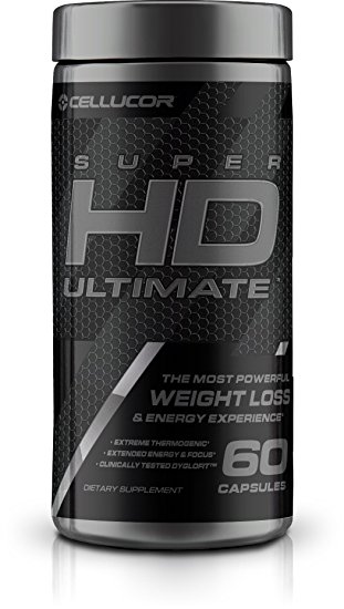 Cellucor, SuperHD Ultimate, The Most Powerful Weight Loss & Energy Experience, 60 Count