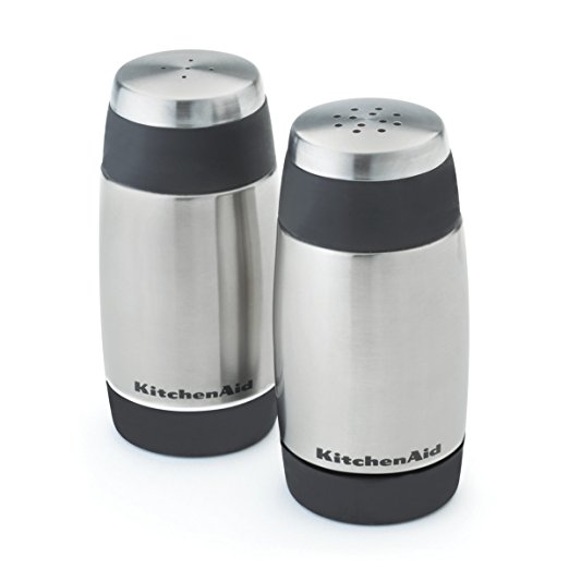 KitchenAid Salt and Pepper Shakers, Black