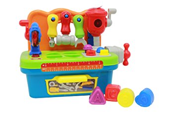 BOLEY Learning Workbench Toy for Kids - Educational Toys for Toddlers With Bright Colored Buttons and Learning Tools and Shapes - Perfect Toy for Girls and Boys!