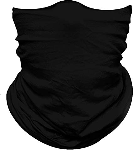 Obacle Neck Gaiter Face Bandana Mask for Dust Wind UV Sun Protection Seamless Tube Mask Bandana for Men Women Thin Face Mask for Motorcycle Riding Biker Fishing Cycling Running Sports Festival Raves