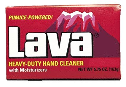 12 Pack Lava 10085 Heavy Duty Bar Soap with Pumice - 5.75-oz (10185)