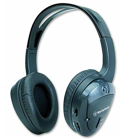 Westinghouse Wireless Headphones with Built-In FM Scan Radio, Up to 100' Range