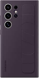 Samsung Standing Grip Smartphone Case EF-GS928 für Galaxy S24 Ultra, Handy-Hülle, Fingerhalterung, Schlankes Design, Dark Violet