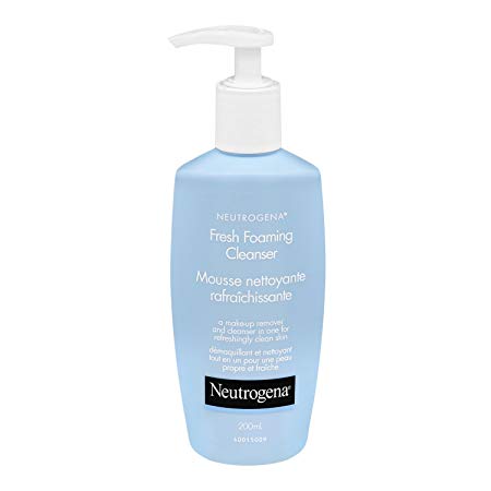 Neutrogena Fresh Foaming Cleanser and Makeup Remover, 200 mL
