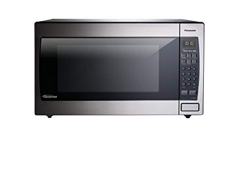 Panasonic Microwave Oven NN-SN966S Stainless Steel Countertop/Built-In with Inverter Technology and Genius Sensor, 2.2 Cu. Ft, 1250W (Certified Refurbished)