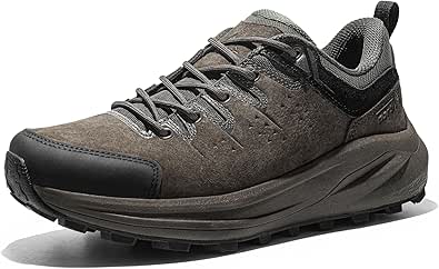 NORTIV 8 Men's Hiking Shoes Lightweight Breathable Trekking Trails Shoes Non-Slip Outdoor Shoes Valley