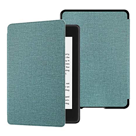 Huasiru Painting Case for All-New Kindle Paperwhite (10th Generation-2018 Only - Will Not fit Prior Generation Kindle Devices), Blue