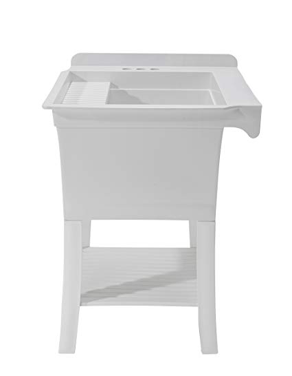 CASHEL 1980-30-01 The Maddox Workstation - Essential Sink Kit, White