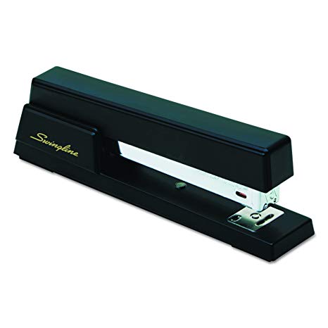 Swingline 76701 Premium Commercial Full Strip Stapler, 20-Sheet Capacity, Black