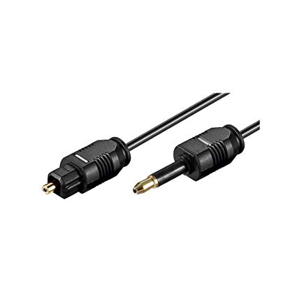 Goobay 51225 TOSLINK Optical Digital/Audio Connector Cable, 2.2 mm Diameter, 2 m Cable Length