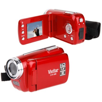 Vivitar High Definition Digital Video Camcorder - Styles and Colors May Vary (DVR508HD) (Discontinued by Manufacturer)