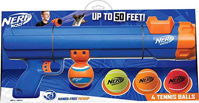 Nerf Dog Tennis Ball Blaster Dog Toy