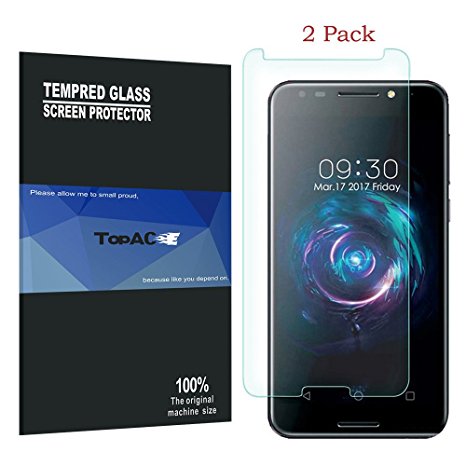 T-Mobile REVVL Screen Protector, TopACE Premium Quality Tempered Glass 0.3mm Film for T-Mobile REVVL (2 Pack)