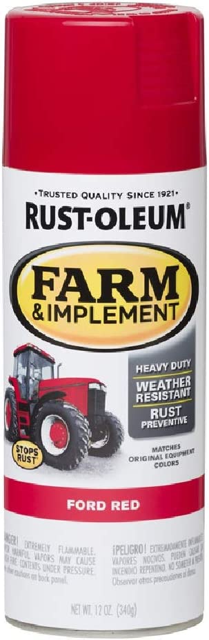 RUSTOLEUM Ford Red Spray Paint, 12 Fl Oz (Pack of 1)