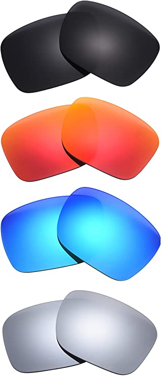 Pack of 4 Pairs Polarized Replacement Lenses for Oakley Holbrook Sunglasses NicelyFit