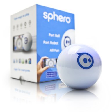 Sphero iOS and Android App Controlled Robotic Ball - Retail Packaging - White (Discontinued by Manufacturer)