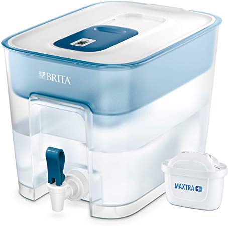 Brita Flow Water Filter Tank Maxtra , 30,2 x 21,4 x 22, White/Teal