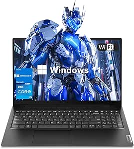 Lenovo Newest V15 Gen 4 Laptop, 15.6" FHD Display, Intel Core i5-13420H (Beat i7-1355U), 24GB RAM, 1TB SSD, HDMI, RJ45, Numeric Keypad, Webcam, Wi-Fi, Windows 11 Home, Black