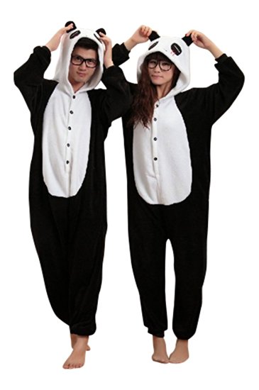 Emolly Adult Animal Panda Onesie Pajamas Costume