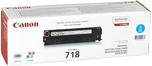 Canon 718C Cartouche toner pour Imprimante Laser - Cyan