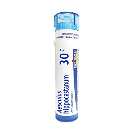 Boiron Aesculus Hippocastanum 30C, Homeopathic Medicine for Hemorrhoids