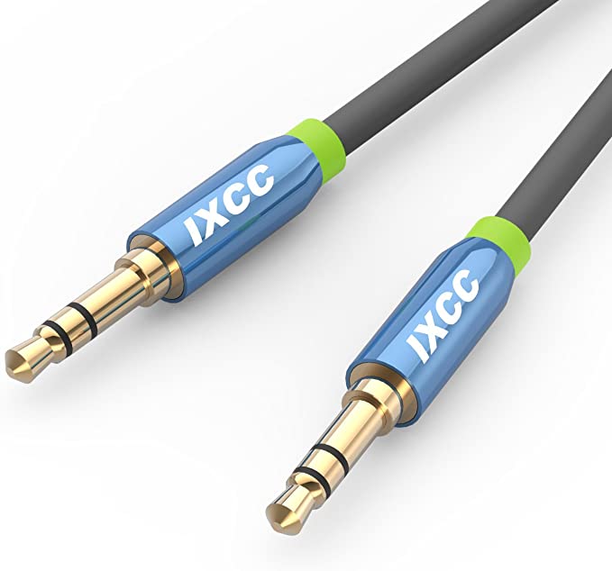 iXCC 10Ft Extra Long Male to Male 3.5mm Universal Aux Audio Stereo Cable for All 3.5mm-Enabled Devices