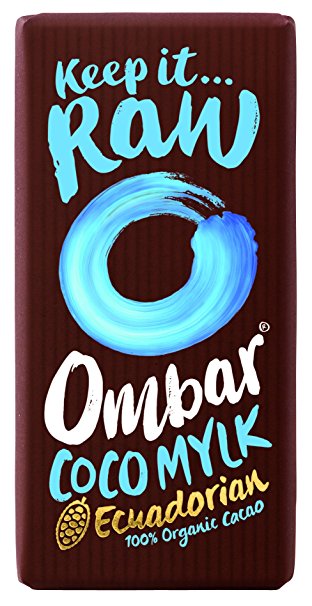 Ombar Coco Mylk Dairy Free Chocolate Bar, 35g (Pack of 10)