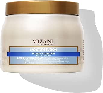 Mizani Intense Moisturising Mask, Hair Conditioning Treatment, Suitable For Every Texture and Curl Type, Formula That Softens And Shines, Moisture Fusion, 500ml