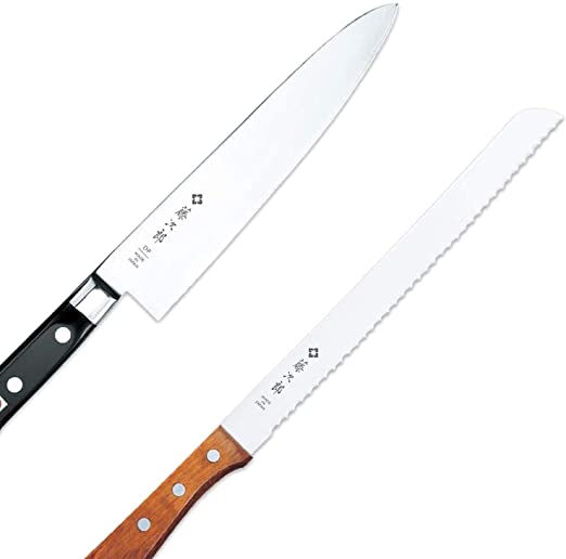 Tojiro 2-piece Knife Set - Includes Tojiro DP Gyutou - 8.2" (210mm) and Tojiro Bread Slicer 9.25" (235mm)