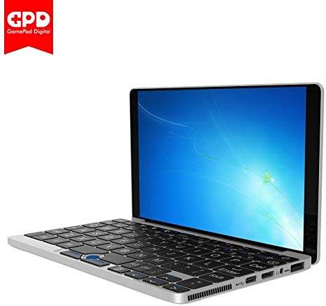 Mini Laptop,Goodlife623 GPD Pocket 7" Touch Screen Aluminum Shell UMPC Windows 10 System CPU X7-Z8750 8GB/128GB 7000mAh Battery (Silver)