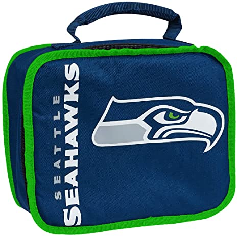 Officially Licensed NFL "Sacked" Lunch Cooler Bag, Multi Color, 10.5" x 8.5" x 4"
