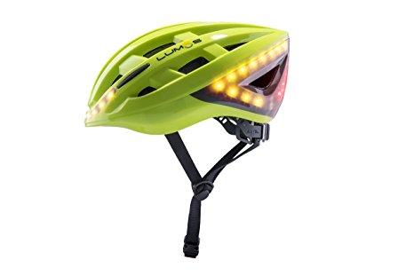Lumos Smart Bike Helmet with Wireless Turn Signal Handlebar Remote and Built-In Motion Sensor – 70 LEDs on Front, Rear and Sides – Up To 6 hrs Battery Life – CPSC and CE Certified Cycling Helmet