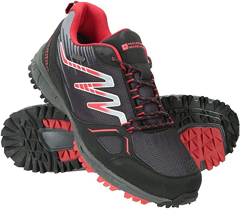 Mountain Warehouse Mens Waterproof Trail Shoes - IsoDry Trainers