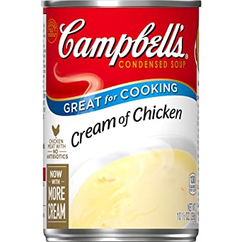 Campbell's Condensed Soup, Cream of Chicken, 10.5 oz