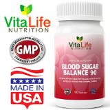 1 Blood Sugar Support Supplement - Advanced Formula with Alpha Lipoic Acid Chromium Gymnema Bitter Melon and More - Helps Support Healthy Blood Glucose Levels Naturally