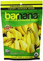 Barnana Organic Chewy Banana Bites, Original, 3.5 Ounce