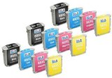 Skia Ink Cartridges Compatible Ink Cartridge Replacement for HP 88  Black  12-Pack