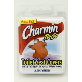 Chamin To Go Toilet Seat Covers 5 Ct Travel Pack - Pack of 3
