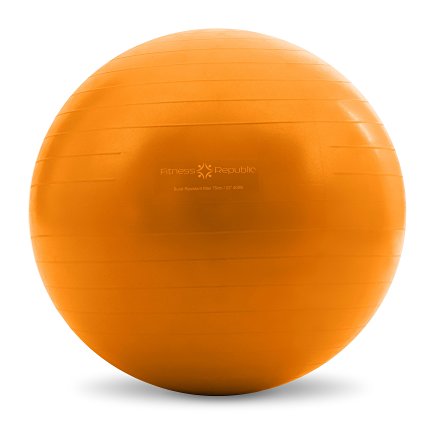 Fitness Republic Stability Ball with Pump (Exercise Ball / Gym Ball)