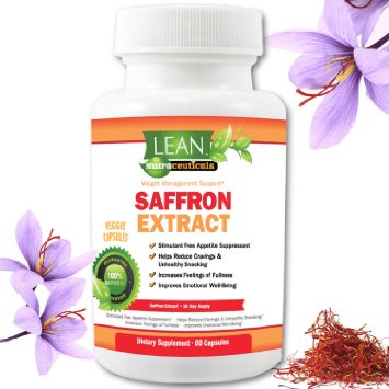 Most Effective Saffron Extract 60capsules On Amazon Results Or Refund 100 Natural and Pure 8825mg Saffron Extract For PROVEN Weight Loss Suppresses Appetite Reduces Cravings AND Helps Lose Weight NO Crazy Workouts Or Diets Priced Right FULL Month Supply